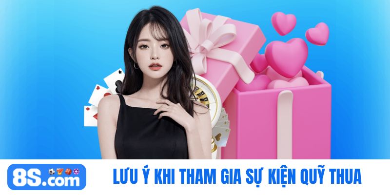 Lưu ý khi tham gia quỹ cứu trợ lãi âm 8S